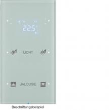 Berker 75642150 Touchsensor 2f m Te.reg R.3 Glas konf pw