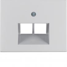 Berker 14097003 Zentralstück f UAE Std. 2f K.5 Alu