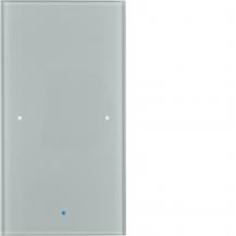 Berker 75141034 Glas-Sensor 1fach Komfort TS Sensor alu