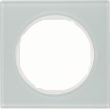 Berker 10112209 Rahmen 1fach R.3 Glas polarweiß