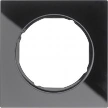 Berker 10112216 Rahmen 1fach R.3 Glas schwarz