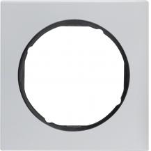 Berker 10112284 Rahmen 1fach R.3 Alu/schwarz