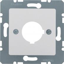 Berker 14327003 Zentralplatte f BG Ø 22,5 mm ZP-Syst Alu