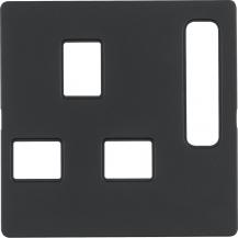 Berker 3313076086 Zentralstück British-Standard Q.x anth