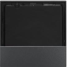 Berker 80960185 Abdeckung f KNX RTR/Raumco. S.1/B.x anth