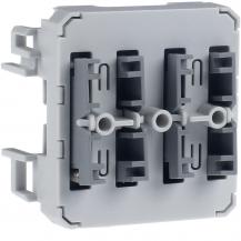 Berker 80141600 Taster 2-fach 48V AC/DC, W.1, AP/EB