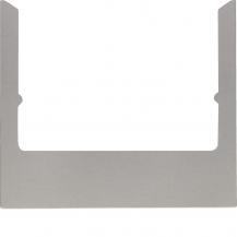 Berker 13192204 Designrahmen eckig Edelstahl mattiert