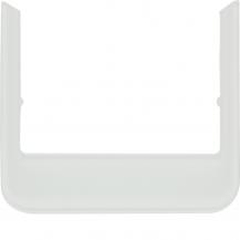 Berker 13192109 Designrahmen rund Glas polarweiß