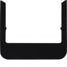 Berker 13192116 Designrahmen rund Glas schwarz