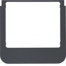 Berker 13196086 Designrahmen rund anthrazit matt