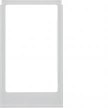 Berker 13206414 Designrahmen eckig große Ausf. Glas Alu