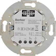 Berker 85121101 Uni. Schalteinsatz 1fach, Trg. Rd