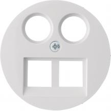 Berker 14452089 Zentralstück für 2f UAE TV FM Hw R.x pw
