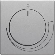 Berker 11376074 Zentralstück m Knopf f DzStell Q.x alu