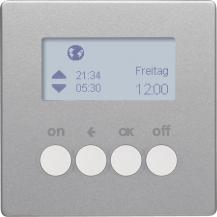Berker 85745224 KNX-Funk Zeitsch.uhr quickl Q.x alu