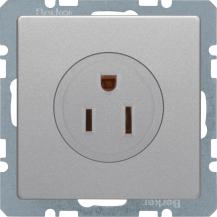 Berker 41666084 Steckdose SK NEMA 5-15 R Q.x alu