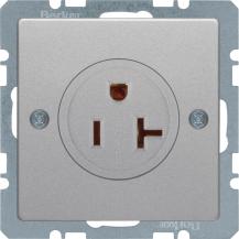 Berker 41686084 Steckdose SK NEMA 5-20 R Q.x alu