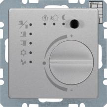 Berker 75441124 Raumtemperaturregler m Ta-Sst IB Q.x Alu