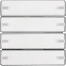 Berker 80144321 KNX Tastsens. 4f. UP, KNX-Q.x, alu
