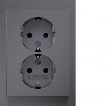 Berker 47597004 D-Steckdose SCHUKO ADP erh.BS K.5 es ma