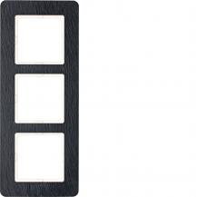 Berker 10136030 Rahmen 3fach Q.7 Schiefer