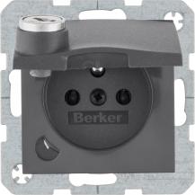 Berker 6768111606 STD m ES STKL EHBSKD SLß S.1/B.x anth ma
