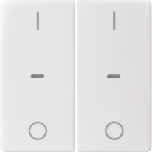 Berker 80962329 Abdeck. Tast.-M. 2f. I/O Q.x pw