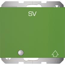 Berker 41517113 Steckdose SCHUKO m. KLPD u. LED K.x grün
