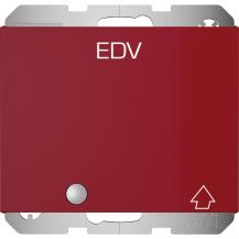 Berker 41517115 Steckdose SCHUKO m. KLPD und LED K.x rot