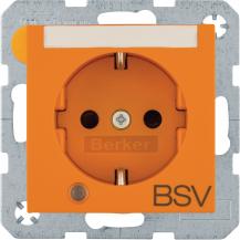 Berker 41101924 Steckdose SCHUKO BSV BSF bel.S.1 matt or