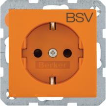 Berker 47231917 Steckd. SCHUKO BSV EHBS S.1/B.x matt or