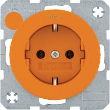 Berker 47432017 Steckdose SCHUKO BSV R.x orange