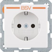 Berker 47436069 Steckdose SCHUKO BSV Q.x P-W SAMT