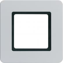Berker 10116174 Rahmen 1fach Q.7 f. Bel., Aluminium