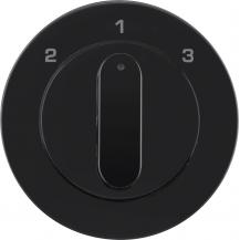 Berker 1084204500 Zentralstück m Drehk für 3S R.1/R.3 schw