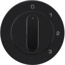 Berker 1096204500 Zentralstück m Drehk für 3S R.1/R.3 schw