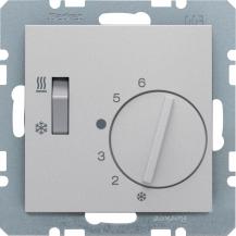 Berker 20291404 RTR, Wechsler, Heiz/Kühl, S.x/B.x, alu