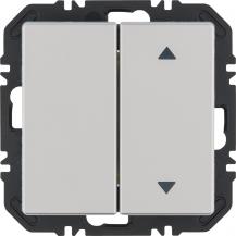 Berker 24126384 EnOcean Modul Wippe 2f eins Aufdr Qx alu