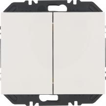 Berker 24127109 EnOcean Modul m. Wippe 2f K.1 pw gl.
