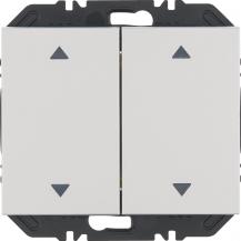 Berker 24127203 EnOcean Modul Wippe 2f Aufdr. K.5 alu
