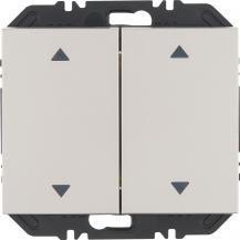 Berker 24127204 EnOcean Modul Wippe 2f, Aufdr K.5 edelst