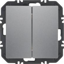 Berker 24128104 EnOcean Modul m. Wippe 2f, B.x alu mt
