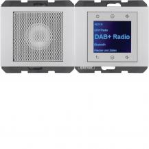 Berker 29807003 Radio mit Lautspr. DAB+ K.x alu