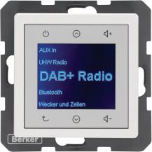 Berker 30846089 Radio DAB+, Bt., Q.x pw.