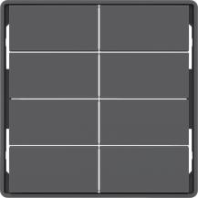 Berker 81184026 Tasten f.Tast.modul,8f,Q.x,ant