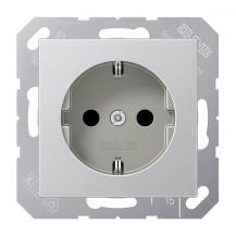 JUNG A 1520 AL SCHUKO-Steckdose aluminium