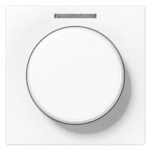 JUNG A 1540 KO5 WW Abdeckung mit Lichtleiter für KNX Drehsensor alpinweiß 55 x 55 mm