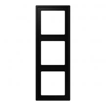JUNG LS 983 SWM Abdeckrahmen 3fach Serie LS 990 graphitschwarz matt