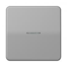 JUNG HOME Taster 1fach mit Lichtleiter, Serie CD, grau, Bluetooth Mesh
