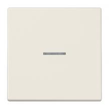 JUNG HOME Taster 1fach mit Lichtleiter BT LS 17101, weiß (ivory)